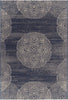 Capel Finesse-Mandala 4732 Navy Area Rug by Genevieve Gorder Rugs main image