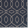 Capel Finesse-Moor 4733 Navy Area Rug by Genevieve Gorder Rugs Rectangle Corner Image