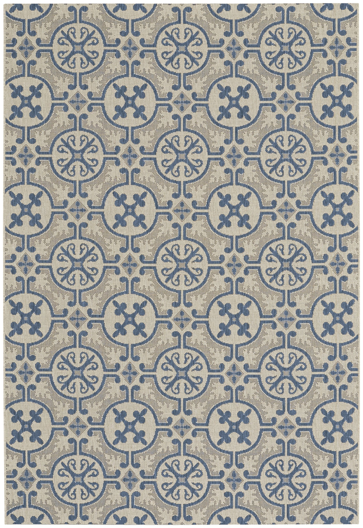 Capel Elsinore Tile 4737 Blueberry 440 Area Rug main image
