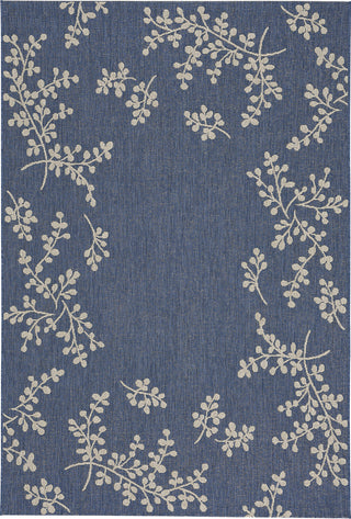 Capel Biltmore Elsinore-Winterberry 4739 Blueberry Area Rug Rectangle/Vertical Stripe Rectangle