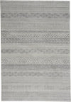 Capel Channel 4742 Nickel Area Rug Rectangle/Vertical Stripe Rectangle