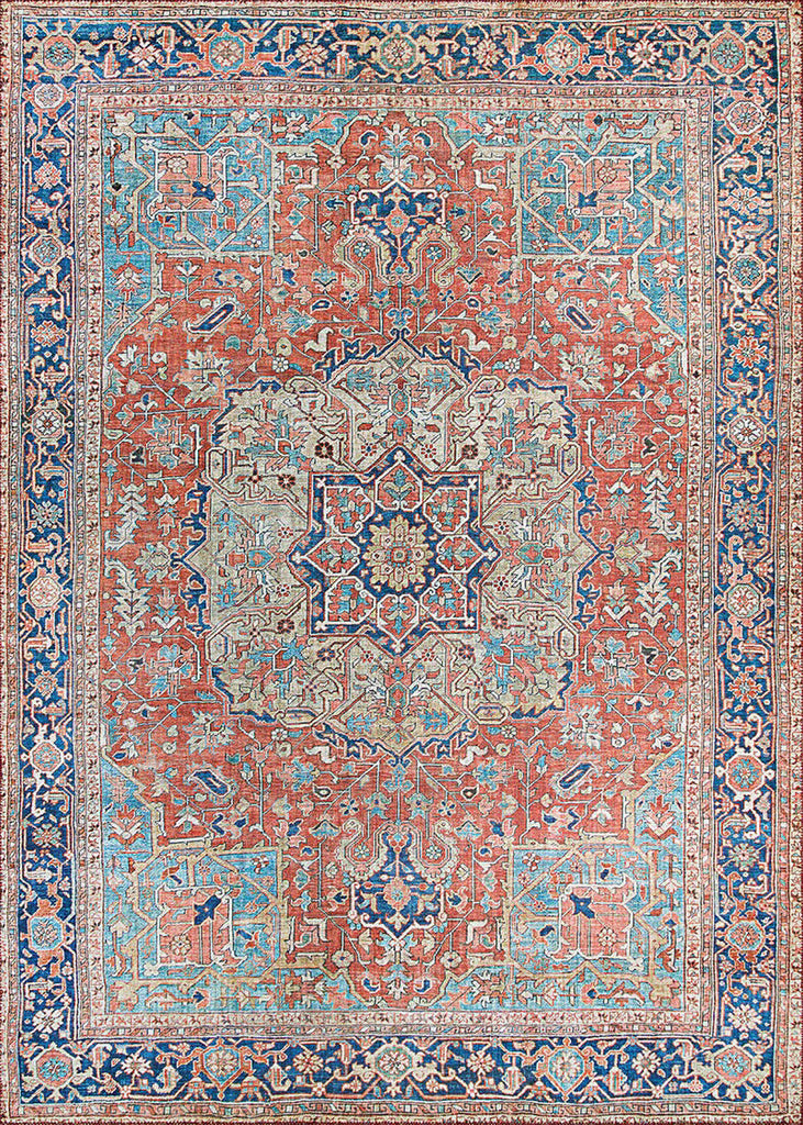 Couristan Pasha Heriz Ruby Area Rug main image