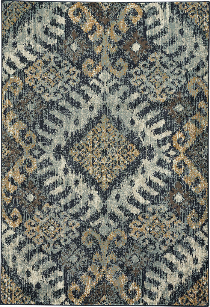 Capel Jacob-Diamond 4818 Azure Yellow Area Rug main image