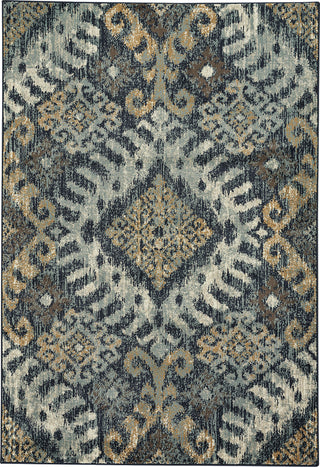 Capel Jacob-Diamond 4818 Azure Yellow Area Rug main image