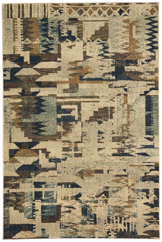 Capel Cedar Creek-Geo 4831 Buff Multi Area Rug main image