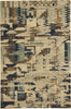 Capel Cedar Creek-Geo 4831 Buff Multi Area Rug Rectangle/Vertical Stripe Rectangle