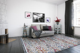 Couristan Evolution Tambur Quartz Area Rug Lifestyle Image Feature