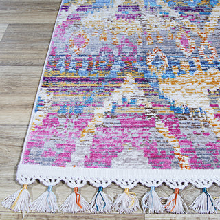 Couristan Evolution Ilmok Zircon Area Rug Corner Image