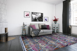 Couristan Evolution Ilmok Zircon Area Rug Lifestyle Image Feature