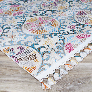 Couristan Evolution Basma Langite Area Rug Close Up Image