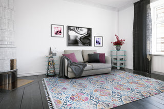 Couristan Evolution Basma Langite Area Rug Lifestyle Image Feature