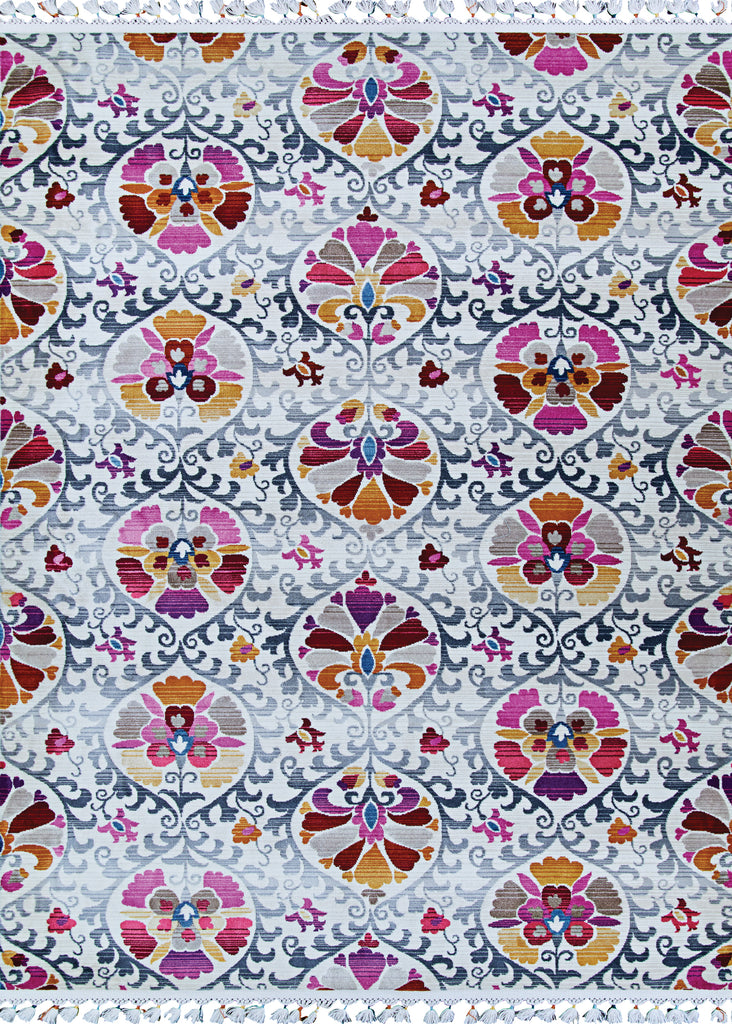 Couristan Evolution Basma Cinnabar Area Rug main image