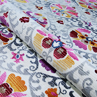 Couristan Evolution Basma Cinnabar Area Rug Detail Image