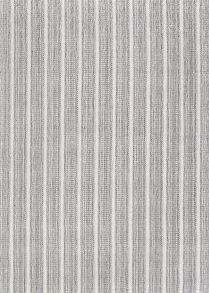 Couristan Aspen Textured Stripes Dark Grey Area Rug main image