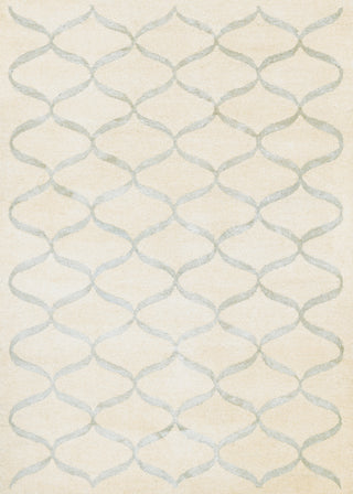 Couristan Amara Hera Cream/Silver Area Rug