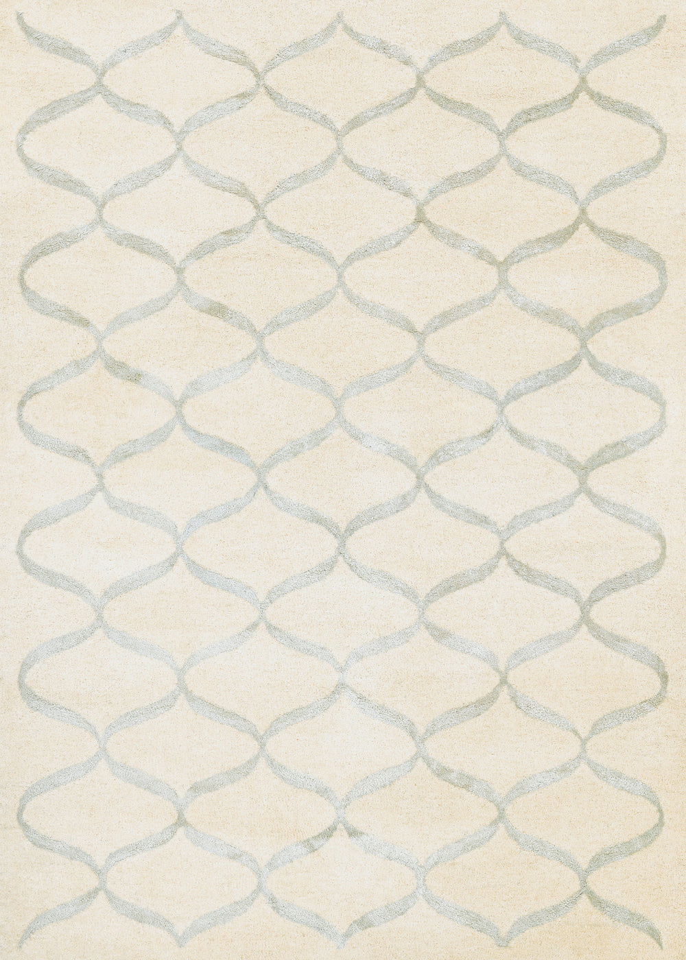 Couristan Amara Hera Cream/Silver Area Rug