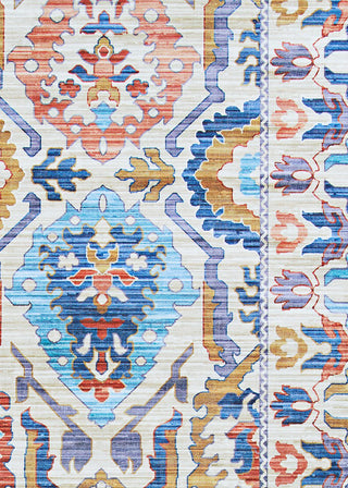 Couristan Pasha Tribal Ivory Area Rug Pile Image