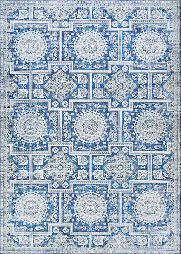 Couristan Pasha Sari Sapphire Area Rug main image