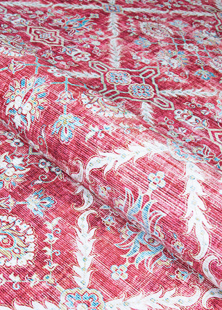 Couristan Pasha Arcadia Garnet Area Rug Detail Image