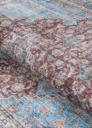 Couristan Pasha Nahavand Cabernet Area Rug Detail Image