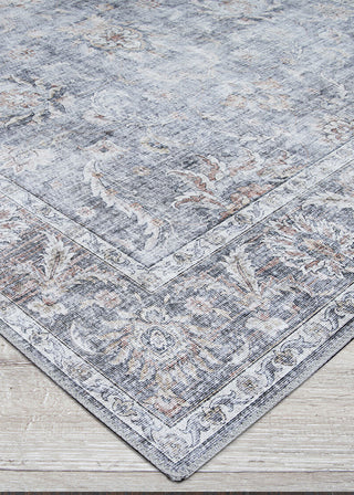 Couristan Pasha Isfahan Mushroom Area Rug Close Up Image