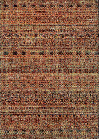 Couristan Cadence Baritone Ruby/Ivory Area Rug