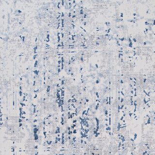 Couristan Calinda Kingsbury Steel Blue/Ivory Area Rug Pile Image