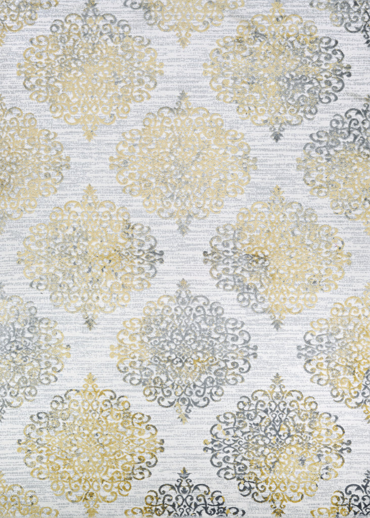 Couristan Calinda Montebello Gold/Silver/Ivry Area Rug main image