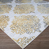 Couristan Calinda Montebello Gold/Silver/Ivry Area Rug Close Up Image