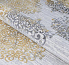 Couristan Calinda Montebello Gold/Silver/Ivry Area Rug Detail Image