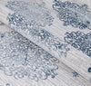 Couristan Calinda Montebello Steel Blue/Ivory Area Rug Detail Image