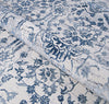 Couristan Calinda Marlowe Steel Blue/Ivory Area Rug Detail Image