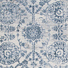 Couristan Calinda Marlowe Steel Blue/Ivory Area Rug Pile Image