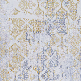 Couristan Calinda Grand Damask Gold/Silver/Ivry Area Rug Pile Image