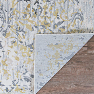 Couristan Calinda Emmett Gold/Silver/Ivry Area Rug Main