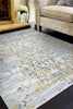 Couristan Calinda Samovar Gold/Silver/Ivry Area Rug Lifestyle Image Feature
