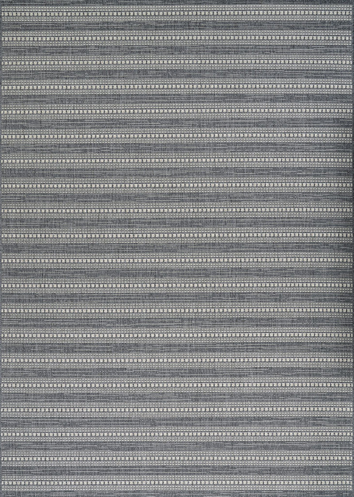 Couristan Afuera Beachcomber Anthracite/Sand Area Rug main image