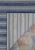 Couristan Afuera Beachcomber Marine/Shell Area Rug Main