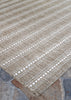 Couristan Afuera Beachcomber Mink/Shell Area Rug Close Up Image