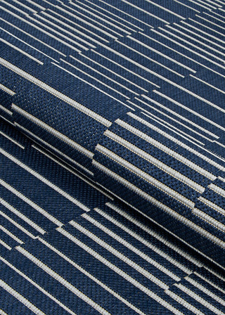 Couristan Afuera Regatta Marine/Shell Area Rug Detail Image