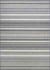 Couristan Recife Gazebo Stripe Champ/Grey Area Rug main image