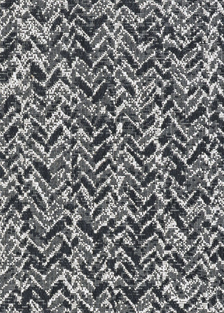 Couristan Afuera Harringbone Path Onyx/Shell Area Rug Pile Image