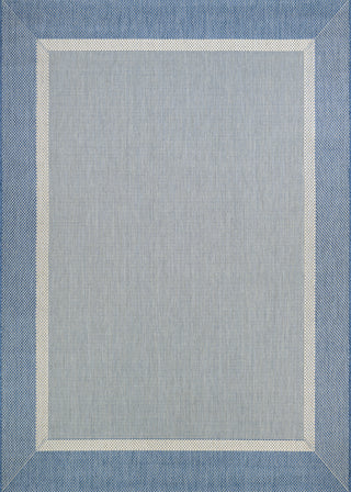 Couristan Recife Stria Texture Champagne/Blue Area Rug main image