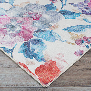 Couristan Caledonia Arcadia Peony Area Rug Close Up Image