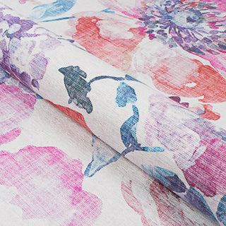 Couristan Caledonia Arcadia Peony Area Rug Detail Image