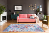 Couristan Caledonia Arcadia Peony Area Rug Lifestyle Image Feature