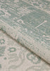 Couristan Afuera Country Cottage Sea Mist/Ivory Area Rug Detail Image