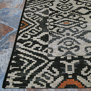 Couristan Dolce Mala Smoke Area Rug Corner Image