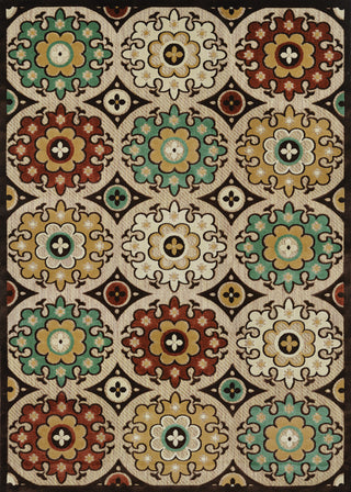 Couristan Urbane Dumont Brown/Multi Area Rug