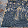 Couristan Dolce Blue Nile Indigo Area Rug Corner Image